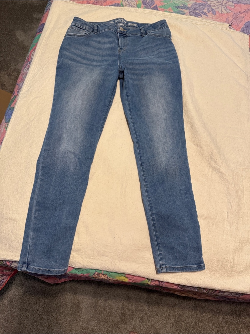 Girls Cat & Jack Light Blue Skinny Jeans